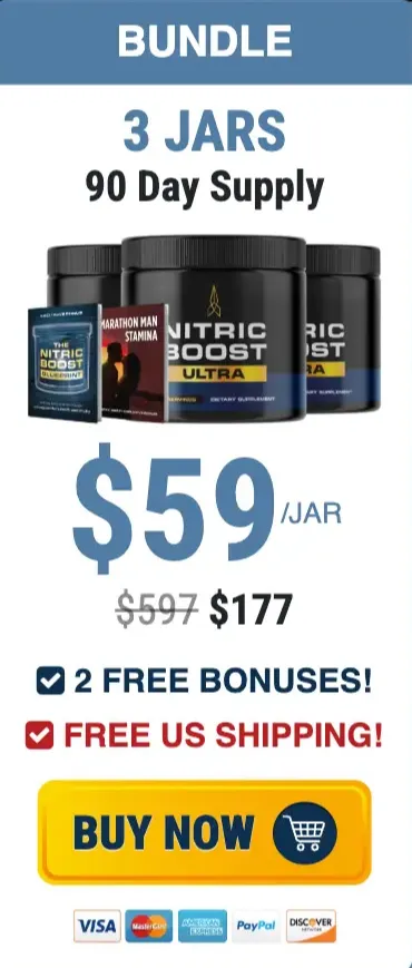 Nitric Boost Buy 3 Bottles